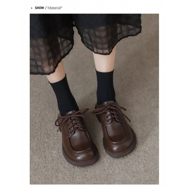 Oxford Lace Up Women - 2026 봄/가을 레이스업 로퍼 & 슬립온