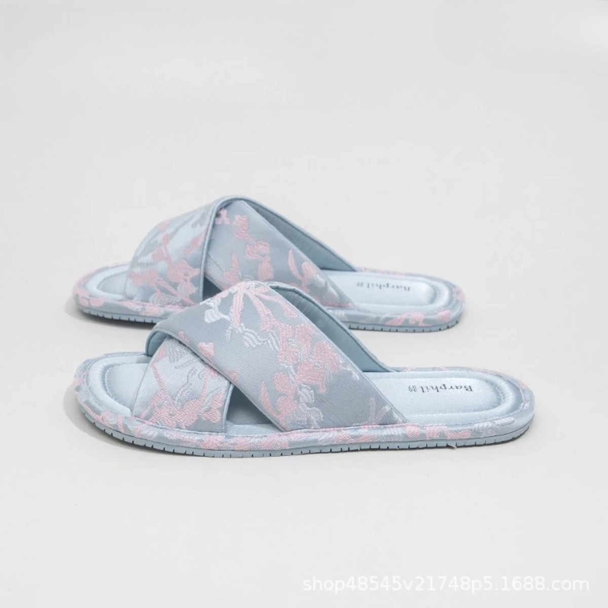 패브릭 슬리퍼 여성용 실내 슬리퍼 새로운 중국 고급 자 - Women'S Shoes Quality 리뷰 및 가격